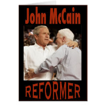McCain-Bush "Reformer" cards