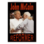 McCain-Bush "Reformer" cards