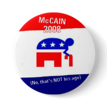 McCain Button by elfyboy McCain Button