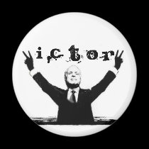 McCain cartoon magnet