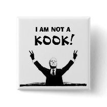 McCain Cartoon Square Button by elfyboy McCain Cartoon Square Button