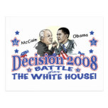 McCain contra Obama 2008 Postal