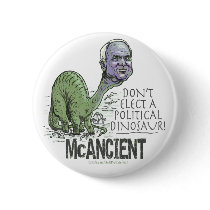McCain Dinosaur buttons by AntiMcCainGear McCain Dinosaur buttons