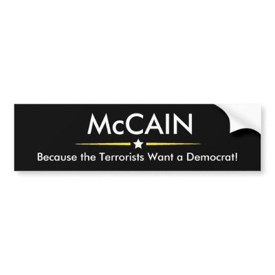 McCAIN for President Bumper Sticker by dappindan