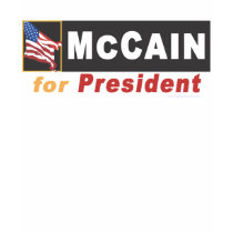 McCain for President T-shirt