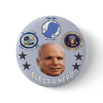 McCain Hero Button by elfyboy McCain Hero Button