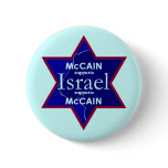 McCain ISRAEL Supports Button