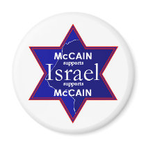 McCain ISRAEL Supports Magnet by samappleby McCain ISRAEL Supports Magnet