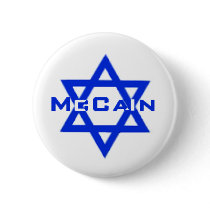 McCain JEWISH Button