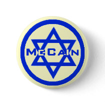 McCain JEWISH Button