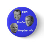 McCain Johnny-Con-Lately Button