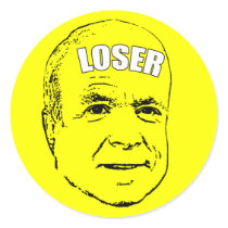 McCain Lost! stickers by boldhumor McCain Lost! stickers