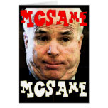 McCain McSame Greeting Card