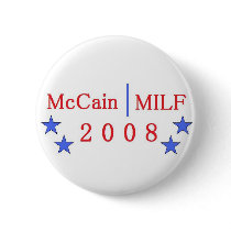 McCain / MILF button