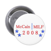 McCain / MILF button