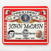 McCain Mousepad mousepads