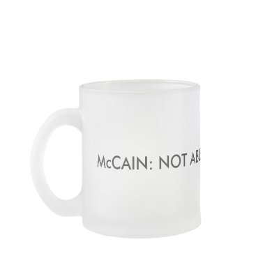 McCAIN: NOT ABLE Mug by maximus7