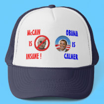 McCain / OBama Hat hats