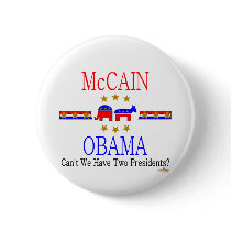 McCain Obama Undecided buttons