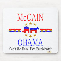 McCain Obama Undecided mousepads by sayingsentral McCain Obama Undecided mousepads