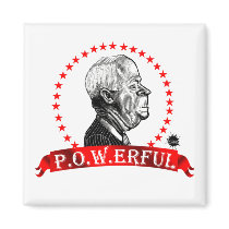 McCAIN-P.OW. Magnet by ScottNychay McCAIN-P.OW. Magnet