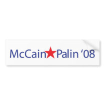MCCAIN-PALIN '08 BUMPER STICKERS