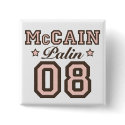 McCain Palin 08 Button