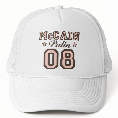 McCain Palin 08 Cap Hats by RepublicanTeesGifts