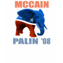 McCain Palin '08 Rep. Long Sleeve Womens Shirt by SideSplitters McCain Palin '08 Rep. Long Sleeve Womens Shirt