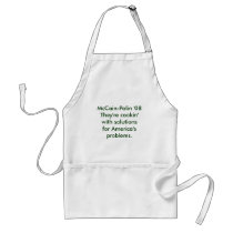 McCain-Palin '08They're cookin' with solutionsf... Apron