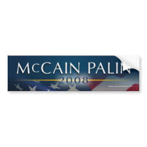 McCain Palin 2008 Bumper Sticker bumper stickers