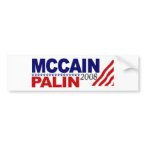 McCain Palin 2008 bumper stickers by worldsfair McCain Palin 2008 bumper stickers