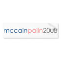 McCain Palin 2008 bumper stickers by sarahpalintees McCain Palin 2008 bumper stickers