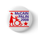McCain Palin 2008 buttons