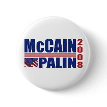 McCain Palin 2008 Button