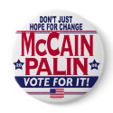 McCain Palin 2008 buttons by GrandOldPartyGear McCain Palin 2008 buttons