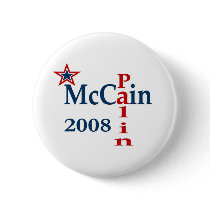 McCain Palin 2008 buttons