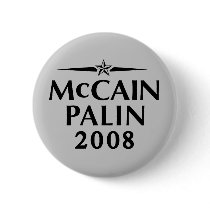 McCain Palin 2008 Button