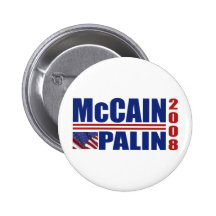 McCain Palin 2008 Button