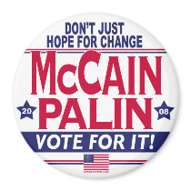 McCain Palin 2008 magnets by Women4Palin McCain Palin 2008 magnets