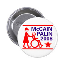 McCain Palin 2008 Pin