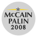 McCain Palin 2008 stickers by mccainshirts McCain Palin 2008 stickers