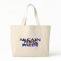 Mccain Palin 2008 Tote Bag by marcacci Mccain Palin 2008 Tote Bag
