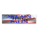 McCain Palin Bumer Sticker bumper stickers