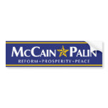 McCain-Palin Bumper Sticker