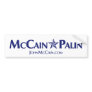 McCain-Palin Bumper Sticker