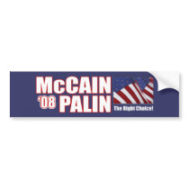 McCain Palin Bumper Stickers