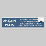 McCain Palin bumper stickers
