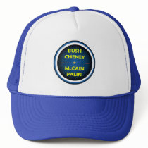 McCain Palin BUSH Hat by samappleby McCain Palin BUSH Hat