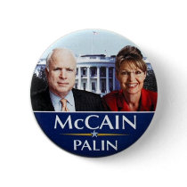McCAIN-Palin Button
